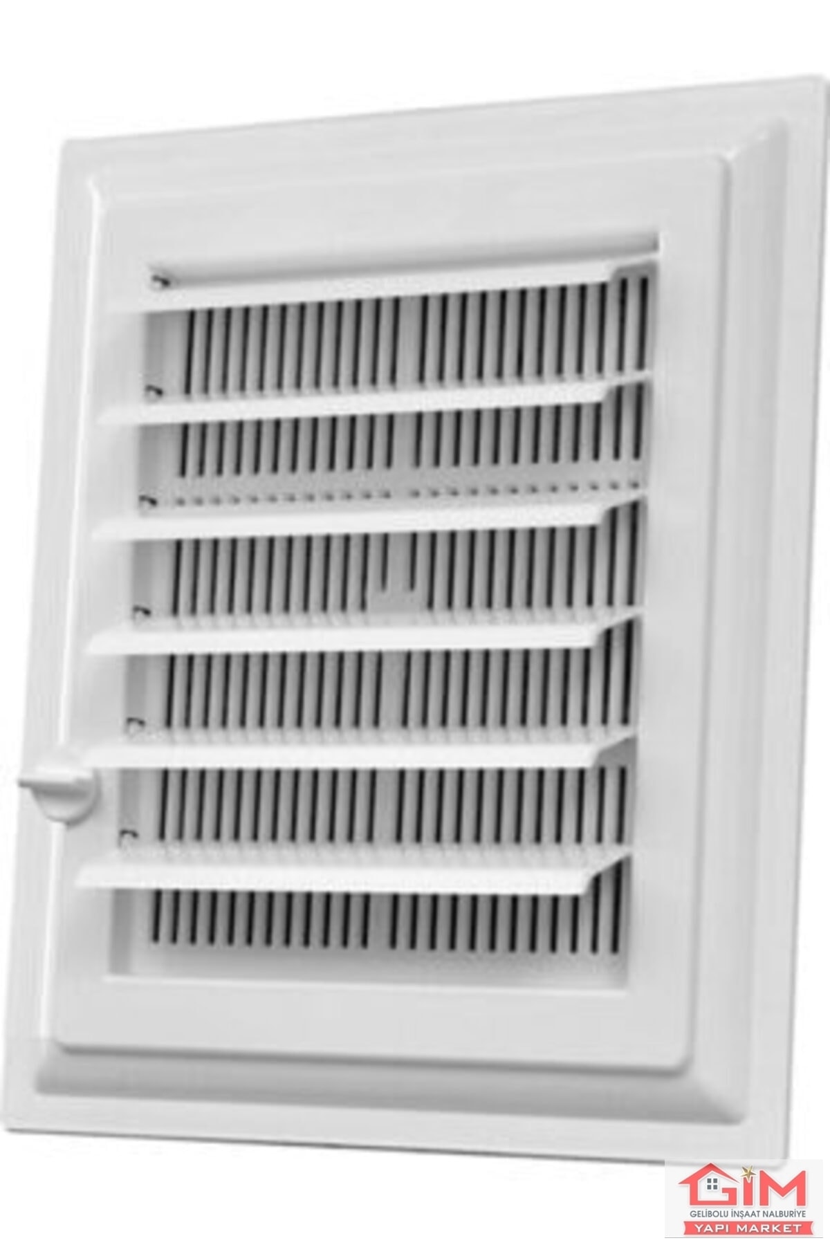 GİM -bulmax Plastik Menfez Banyo Wc Havalandırma Menfezi Panjur Kapağı 25x45